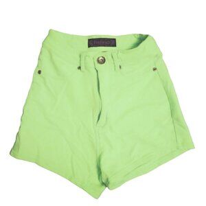 MINT GREEN HIGH WAISTED SHORTS